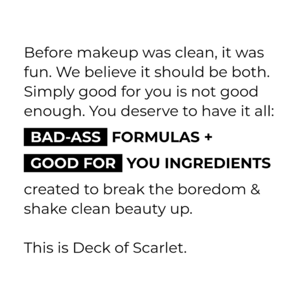 Deck of Scarlet Rouge Rebel Anniversary Kit – Vegan Lashes, Lip, Shadow – NWT - Picture 15 of 15